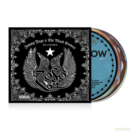 Jimmy Page & The Black Crowes: Live At The Greek (digipack) [3CD]