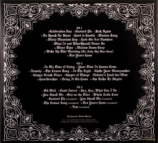 Jimmy Page & The Black Crowes: Live At The Greek (digipack) [3CD]