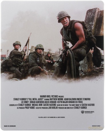 Full Metal Jacket (Pełny magazynek) (steelbook) [Blu-Ray 4K]+[Blu-Ray]