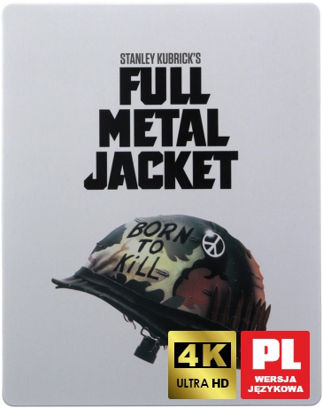 Full Metal Jacket (Pełny magazynek) (steelbook) [Blu-Ray 4K]+[Blu-Ray]