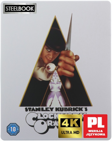 Mechaniczna pomarańcza (steelbook) [Blu-Ray 4K]+[Blu-Ray]