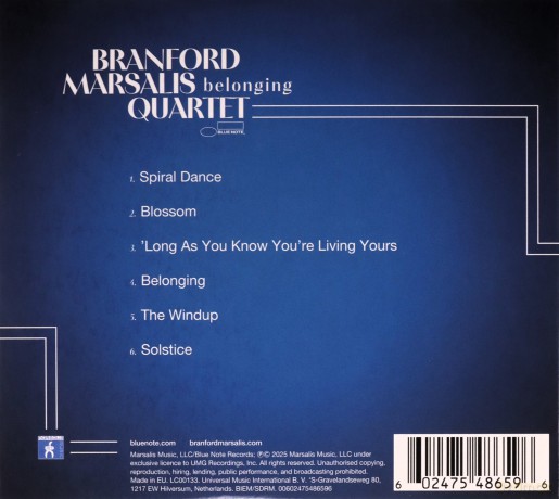 Branford Marsalis: Belonging [CD]