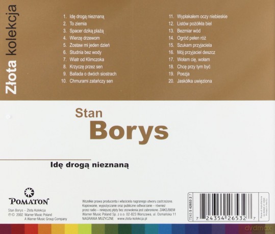 Stan Borys: Złota Kolekcja [CD]
