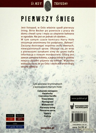 Pierwszy śnieg (audio CD) [Audiobook]