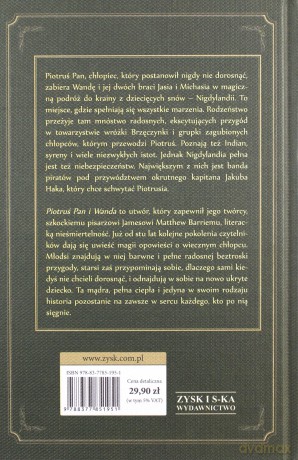 Piotruś Pan i Wanda - Matthew Barrie James [KSIĄŻKA]