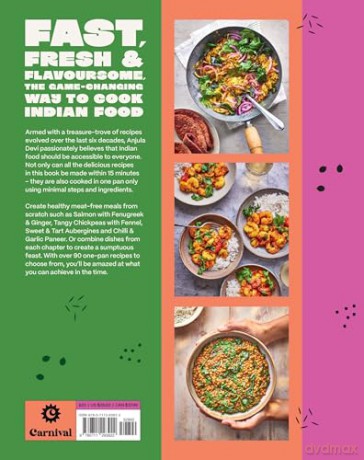 15-Minute Indian: One-pan recipes using minimal steps and ingredients - Anjula Devi [KSIĄŻKA]