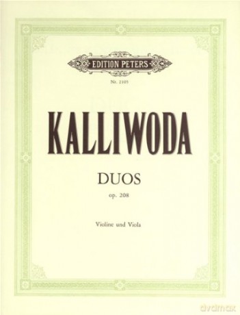 2 Duos In C, G Op.208 - Johann Wenzel Kalliw [KSIĄŻKA]