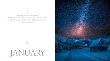 365 Thoughts of Harmony with the Seasons (365 Series) - White Star [KSIĄŻKA]