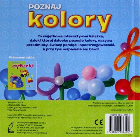 Poznaj kolory [KSIĄŻKA]