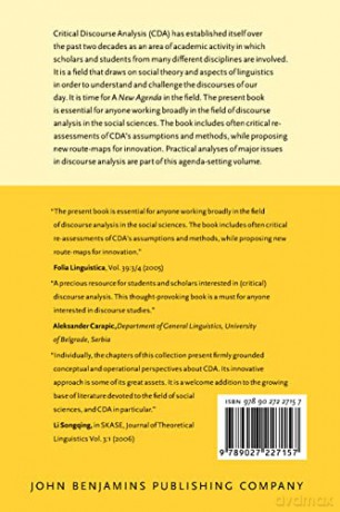 A New Agenda in (Critical) Discourse Analysis: Theory, methodology and interdisciplinarity: 13 (Discourse Approaches to Politics, Society and Culture) - Ruth Wodak [KSIĄŻKA]