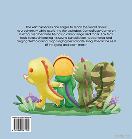 ABC Dinosaurs: A Neurodiversity Alphabet Book - Sandra Vazquez [KSIĄŻKA]