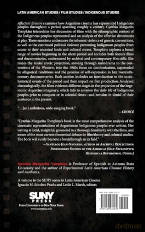 Affectual Erasure: Representations of Indigenous Peoples in Argentine Cinema (SUNY series in Latin American Cinema) - Cynthia Margarita Tompkins [KSIĄŻKA]