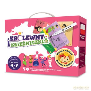 Rysuj z CzuCzu Królewny i księżniczki (dodruk 2013) [SZKOŁA]