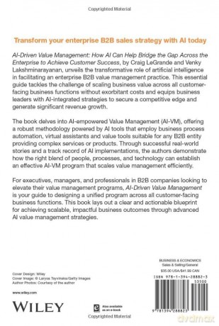 AI-Driven Value Management: How AI Can Help Bridge the Gap Across the Enterprise to Achieve Customer Success - Craig LeGrande [KSIĄŻKA]