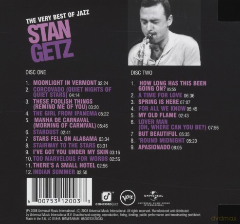 Stan Getz: Best Of Jazz (Polska Cena) [2CD]
