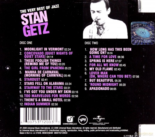 Stan Getz: Best Of Jazz (Polska Cena) [2CD]