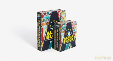 Alphablock: Deluxe Gift Edition (An Abrams BIG Block Book) - Christopher Franceschelli [KSIĄŻKA]