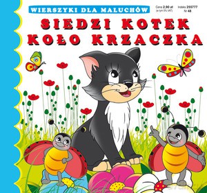 Siedzi kotek koło krzaczka [KSIĄŻKA]