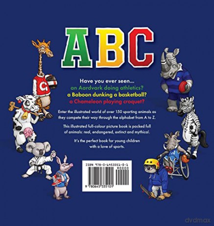 ANIMALZ - Sports Edition: An alphabet book of animals and sports - Craig Poore [KSIĄŻKA]