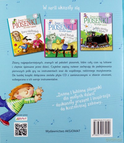 Stary niedźwiedź mocno śpi. Piosenki znane i lubiane dla małych dzieci - Bernat Joanna, Toruń-Czernek Józefa [KSIĄŻKA]