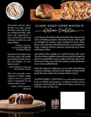 Artisan Italian Baking at Home: 60 Authentic Recipes for Breads, Focaccia, Pizzas, Cakes and More - Alessandra Fontana [KSIĄŻKA]