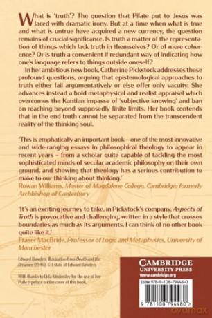 Aspects of Truth: A New Religious Metaphysics - Pickstock Catherine [KSIĄŻKA]