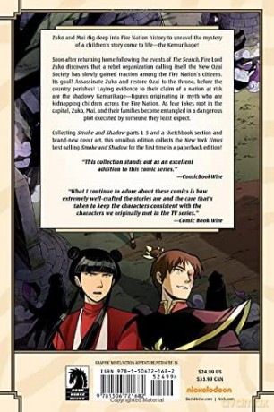 Avatar: The Last Airbender--Smoke and Shadow Omnibus - Gene Luen Yang [KOMIKS]