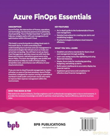 Azure FinOps Essentials: Cost management and optimization strategies (English Edition) - Parag Bhardwaj [KSIĄŻKA]
