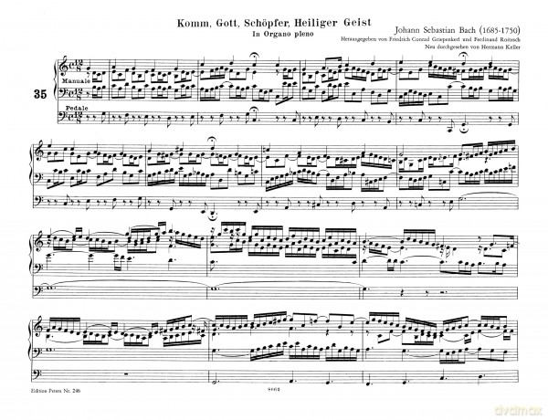 Bach: Complete Organ Works in 9 volumes, Vol.7 (EP246) - Johann Sebastian Bach [KSIĄŻKA]