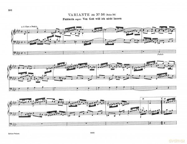 Bach: Complete Organ Works in 9 volumes, Vol.7 (EP246) - Johann Sebastian Bach [KSIĄŻKA]