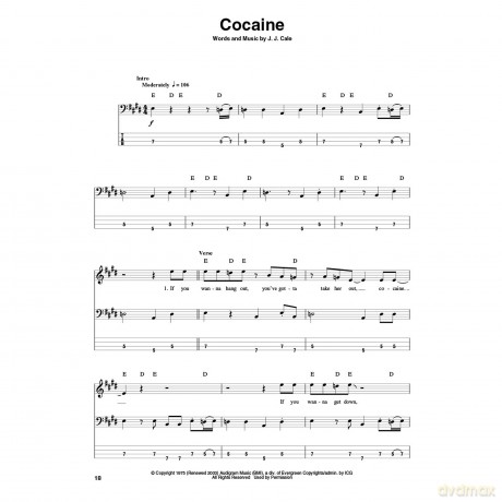 Bass Play-Along: Volume 29: Eric Clapton (Book/CD) (Bass Play-Along, 29) - Eric Clapton [KSIĄŻKA]