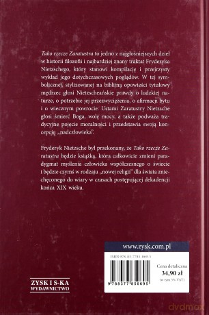 Tako rzecze Zaratustra. Książka dla wszystkich i dla nikogo Wyd. 2014 - Nietzsche Fryderyk [KSIĄŻKA]