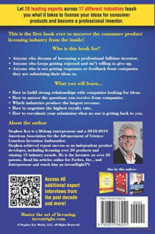 Become a Professional Inventor: The Insider's Guide to Companies Looking for Ideas - Mr Stephen M Key [KSIĄŻKA]