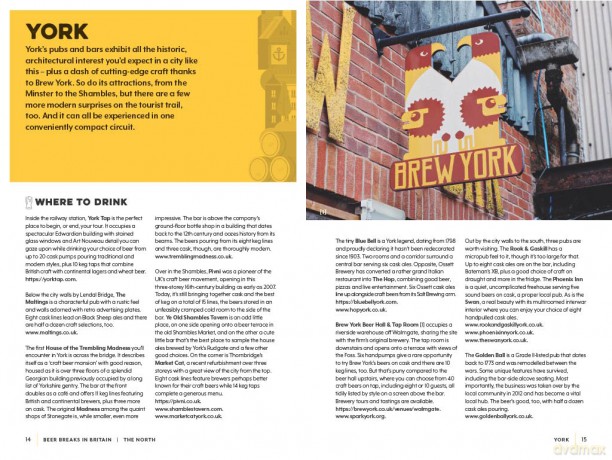Beer Breaks in Britain: 30 places to explore and drink good beer - Kate Simon [KSIĄŻKA]