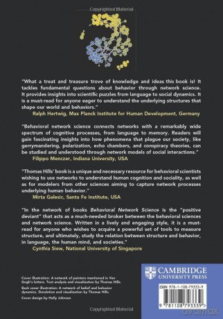 Behavioral Network Science: Language, Mind, and Society - Thomas T. Hills [KSIĄŻKA]