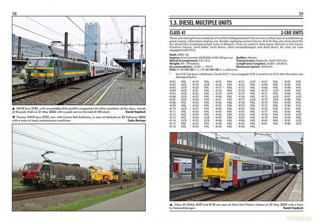 Benelux Railways 8th Edition - David Haydock [KSIĄŻKA]