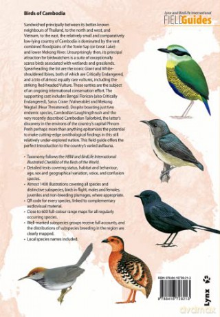Birds of Cambodia - Cambodia Bird Guide Association (CBGA) [KSIĄŻKA]