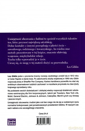 Umiejętność obcowania z ludźmi - Giblin Les [KSIĄŻKA]