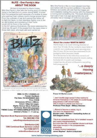 BLITZ One Family's War: Standard HB 1st edition - Martin Impey [KSIĄŻKA]