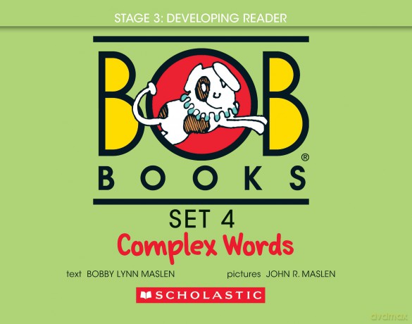 Bob Books - Complex Words Hardcover Bind-Up Phonics, Ages 4 and Up, Kindergarten, First Grade (Stage 3: Developing Reader) - Bobby Lynn Maslen [KSIĄŻKA]