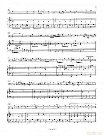 Breval: 3 Easy Sonatas Op.40 Nos.1-3 (Cello and Bass with Piano) (EP9859) (Edition Peters) - Anne Marlene Gurgel [KSIĄŻKA]