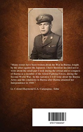 Burma's Son - Lt Col Raymond Georges Arno Campagnac [KSIĄŻKA]