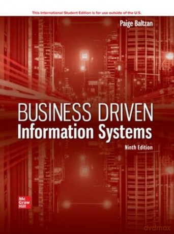 Business Driven Information Systems ISE - Paige Baltzan Instructor [KSIĄŻKA]