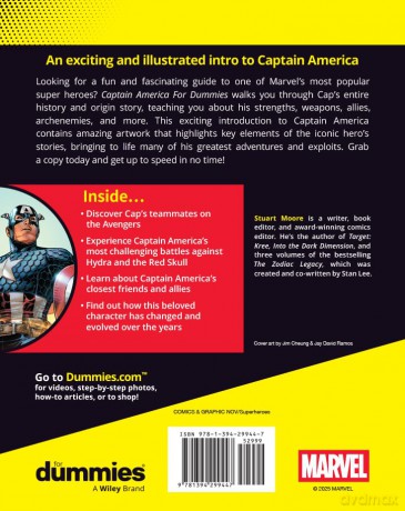 Captain America For Dummies - Stuart Moore [KSIĄŻKA]