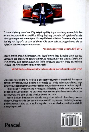 Zakup bezwypadkowy. Jak kupić używany samochód i nie żałować - Balkan Jacek [KSIĄŻKA]