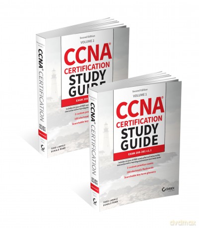 CCNA Certification Study Guide Volume 1 and Volume 2 Set: Exam 200-301 v1.1: 1;2 (Sybex Study Guide) - Todd Lammle [KSIĄŻKA]