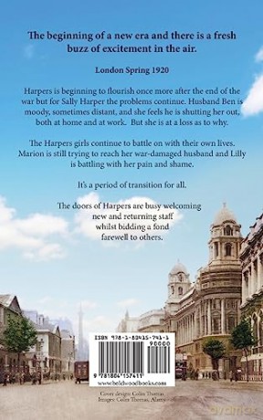 Changing Times at Harpers: Another instalment in Rosie Clarke's historical saga series (Welcome To Harpers Emporium, 7) - Rosie Clarke [KSIĄŻKA]
