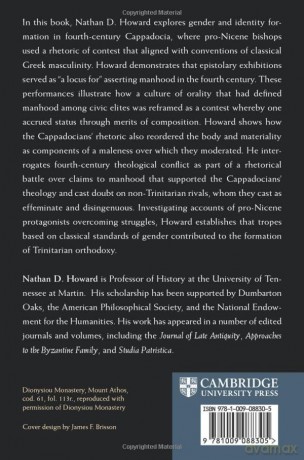 Christianity and the Contest for Manhood in Late Antiquity: The Cappadocian Fathers and the Rhetoric of Masculinity - Nathan D. Howard [KSIĄŻKA]