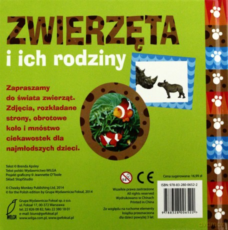 Zwierzęta i ich rodziny - Wilga Wydawnictwo [KSIĄŻKA]