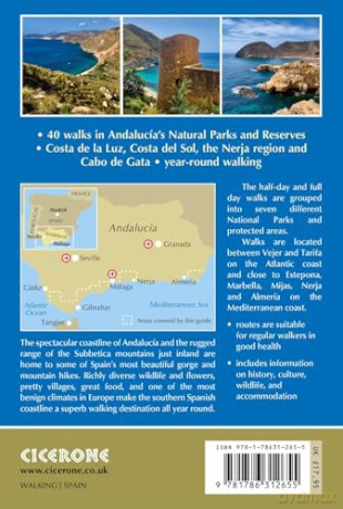 Coastal Walks in Andalucia: The best hiking trails close to Andalucia's Mediterranean and Atlantic Coastlines: 40 hikes around Gibraltar, Marbella, Malaga and Almeria (Cicerone Guides) - Mike Yeatman [KSIĄŻKA]